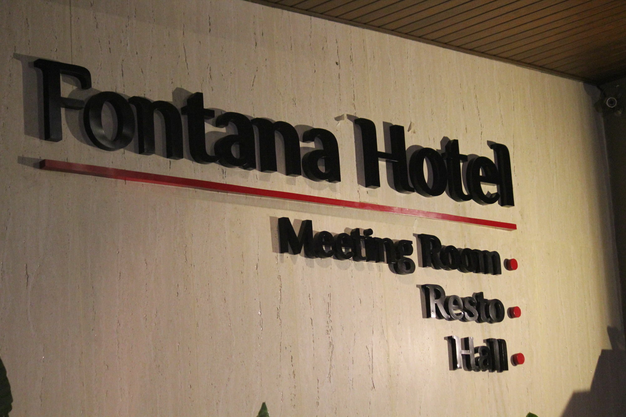 Fontana Hotel Jakarta Luaran gambar